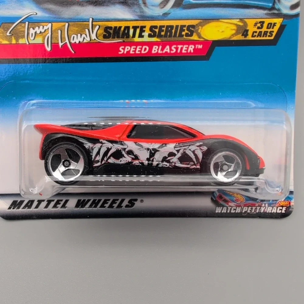 HOT WHEELS TONY HAWK SKATE SERIES!! COMPLETE SET OF‎ ALL 4 DIE-CAST